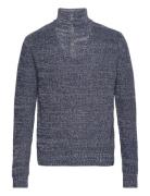 Lee Jeans Half Zip Knit Marinblå