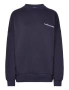 Polo Ralph Lauren Logo Fleece High-Crewneck Marinblå