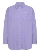 Corduroy Shacket? Tops Shirts Long-sleeved Purple Wrangler