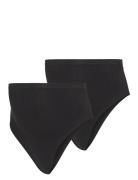 Mlheal Cotton G-String 2-P A. Noos Stringtrosa Underkläder Black Mamal...