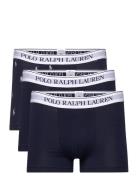 Classic Stretch-Cotton Trunk 3-Pack Boxerkalsonger Black Polo Ralph La...