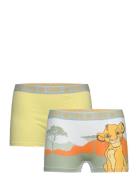 Boxer Night & Underwear Underwear Underpants Yellow Disney