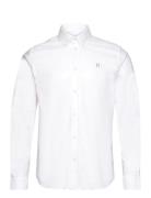 Les Deux Konrad Contrast Oxford Shirt Vit