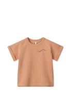 Liewood Nilo Waffle T-Shirt Orange