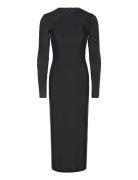 Stretchy Maxi Dress Maxiklänning Festklänning Black ROTATE Birger Chri...