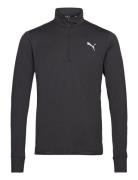 PUMA Run Favorite 1/4 Zip M Svart