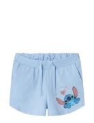 Name It Nmfarika Stitch Shorts Wdi Blå