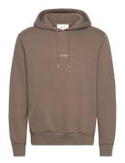 Les Deux Dexter Hoodie Brun