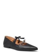 Teodora Ballerinaskor Ballerinas Black Munthe