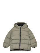 Quilted Jacket Fodrad Jacka Khaki Green Mango