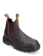 Bl 192 Xtreme Safety Boot Stövletter Chelsea Boot Brown Blundst