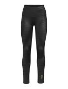 Premium Print Tights Sport Running-training Tights Black Johaug