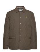 Lyle & Scott Quilted Jacket Khaki Green