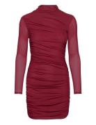 Draped Body Dress Kort Klänning Red Mango