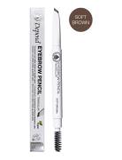 Eyebrowpen. Triangular Softbrown Nord Ögonbrynspenna Smink Nude Depend...