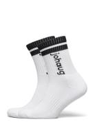 Johaug Retro Sports Socks 2Pk Vit