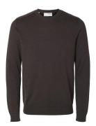 Selected Homme Slhberg Crew Neck B Brun