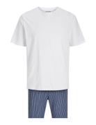 Jack & J S Jacbasic Tee And Woven Pants Giftbox Vit