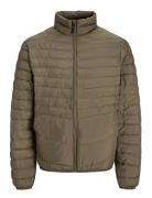 Jack & J S Jjestate Packable Puffer Collar Noos Khaki Green