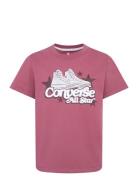 Converse Converse Retro Sneaker Graphic Tee Rosa