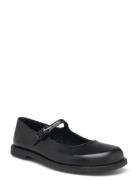 Shoes - Flat - With Buckle Ballerinaskor Ballerinas Black ANGULUS