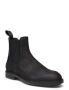 Booties - Flat - With Elastic Stövletter Chelsea Boot Black ANGULUS