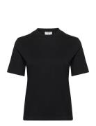 Filippa K Mock Neck Tee Svart