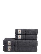 GANT 4-Pack Archive Shield Towel Grå