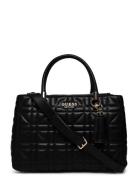 GUESS Assia High Society Satchel Svart