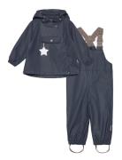 Matwainis Rain Set. Grs Outerwear Rainwear Rainwear Sets Navy Mini A T...