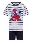 Pyjama Pyjamas Set Multi/patterned Spider-man