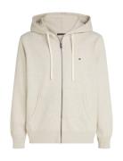 Tommy Hilfiger Essential Fleece Zip Through Kräm