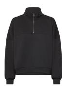 VANS Elevated Double Knit Loose Mock Neck Svart