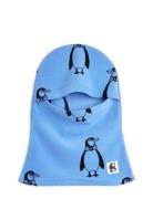 Mini Rodini Penguin Fleece Balaclava Blå