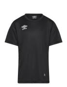 Umbro Liga Ss Jersey Jr Svart