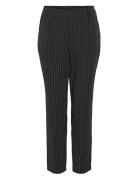 Vila Vivar Pattern Hw Slim Pant - Noos Svart