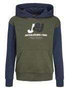 Jjkylo Sweat Hood Mni Tops Sweat-shirts & Hoodies Hoodies Multi/patter...