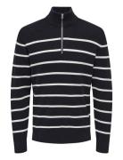 Onsphil Reg 12 Struc Half Zip Knit Noos Tops Knitwear Half Zip Jumpers...