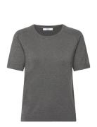 Coster Copenhagen Cc Heart Ella Soft Knit Tee Grå