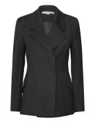 REMAIN Birger Christensen Fitted Blazer Svart