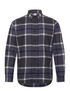 Selected Homme Slhregowen-Flannel Mix Shirt Ls W Marinblå