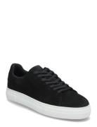 Slhdavid Chunky Suede Sneaker Noos Låga Sneakers Black Selected Homme