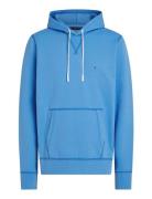 Essential Fleece Hoody Tops Sweat-shirts & Hoodies Hoodies Blue Tommy ...