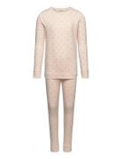 Sleepwear Pyjamas Set Beige MarMar Copenhagen