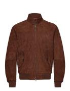 G9 Suede Läderjacka Skinnjacka Brown Baracuta