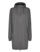 Long Storm Breaker Outerwear Rainwear Rain Coats Grey Rains