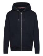 Superdry Essential Logo Zip Hoodie Marinblå