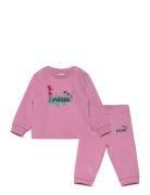 PUMA Puma X Trolls Minicat Crew Jogger Tr Rosa