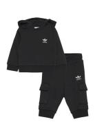 Hoodie Set Sets Tracksuits Black Adidas Originals