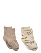 Sock 4 P Romantic Strumpor Non-slip Multi/patterned Lindex